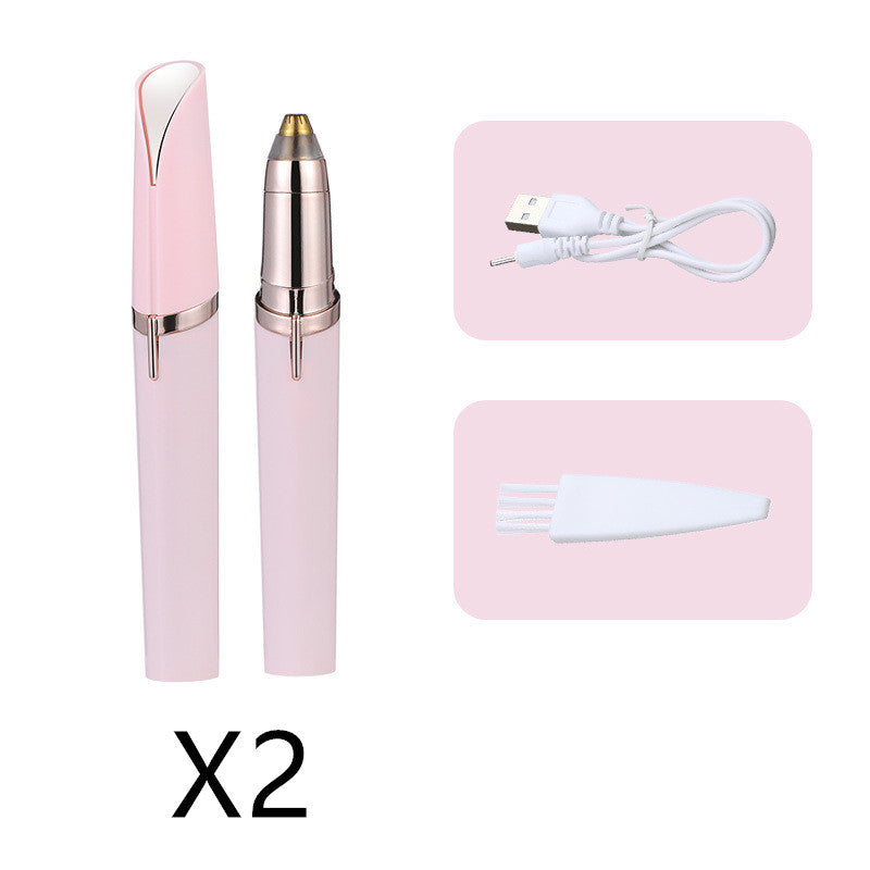 Eyebrow Epilator Maquiagem Profissional Completa Trymer Do Brwi Eye Brow Trimmer For Rasoir Visage Femme Make Up Eye Brow Shaper null