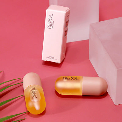 Day Night Instant Volume Lip Plumper Oil Clear Lasting Nourishing Repairing Reduce Lip Fine Line Care Lip Beauty Cosmetic null
