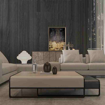 Telescopic Household Iron Art Leather Face Rectangular Coffee Table null