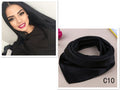 Black long straight hair wig cover null