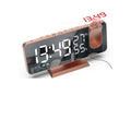 Fm Radio, Led Digital Smart Alarm Clock, Electronic Watch, Table Clock, Usb Alarm Clock With Projection Time, Snooze null
