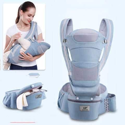 Ergonomic Baby Carrier Infant Baby Hipseat Carrier 3 In 1 Front Facing Ergonomic Kangaroo Baby Wrap Sling null