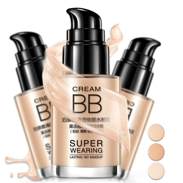 Clear and sleek hydrating cream nude makeup BB cream makeup concealer moisturizing BB cream null