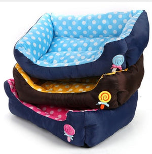 Warm wave pet dog dog sofa bed cat litter lollipop Teddy dog kennel null