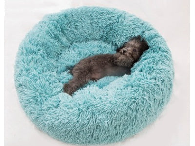 Round Long Hairy Autumn And Winter Nest Pad Cat Mattress null