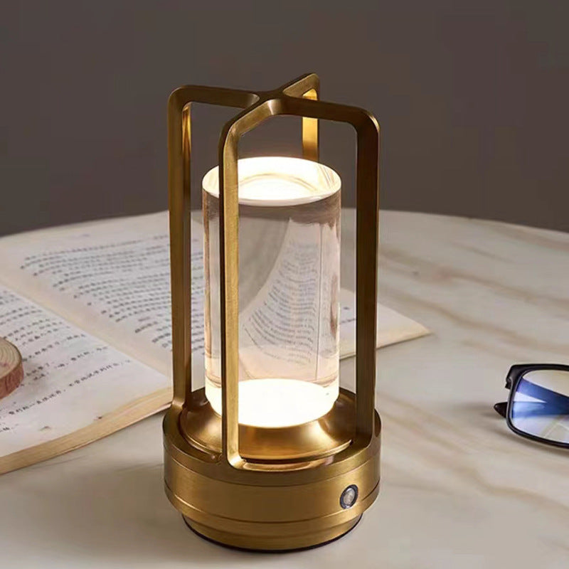 Removable USB Rechargeable Touch Bar Modern Table Lamp null
