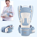 Ergonomic Baby Carrier Infant Baby Hipseat Carrier 3 In 1 Front Facing Ergonomic Kangaroo Baby Wrap Sling null