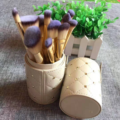 Makeup brush set 12 makeup buckets null