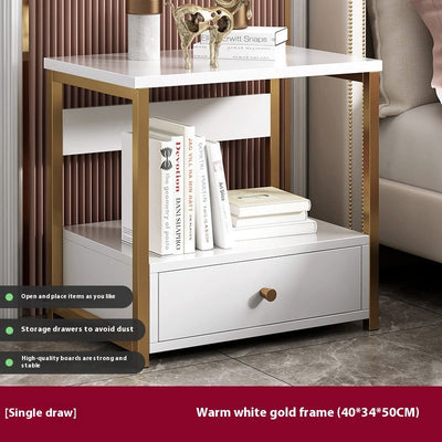Multifunctional Bedroom Bedside Table Minimalist Bedside Storage Storage Cabinet null