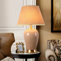 Jingdezhen Camphor Wood Ceramic American-Style Minimalist Chinese Table Lamp - Morderncharm store