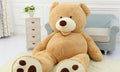 Giant Teddy Bear Plush Toy Huge  Soft Toys  Leather Shell null