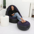 Lazy Bean Bag with Inflatable Folding Sofa null