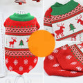 Cat Dog Snow Elk Christmas Warm Sweater null