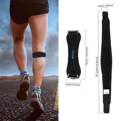 Sport Kneecap Silica Gel Kneepad Support Strap Gym Protector null