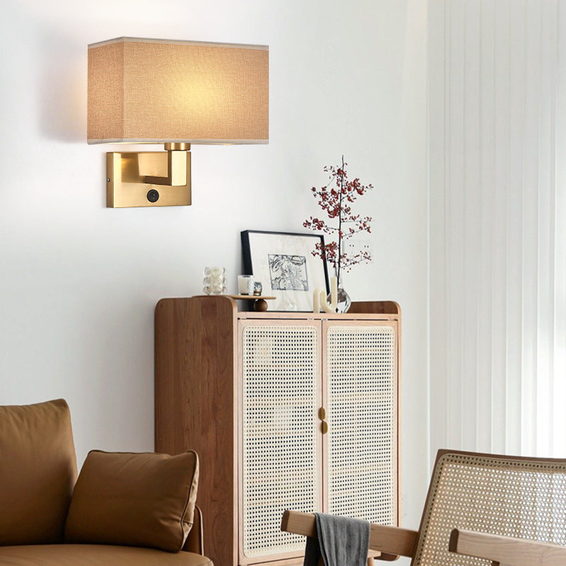 Wall Lamp With Bedroom Bedside Wall Lamp Simple Home Design - Morderncharm store