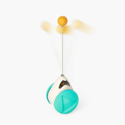 Cat Rotating Windmill Multi-Function Toys Itch Scratching Device Teeth Shining Toy null