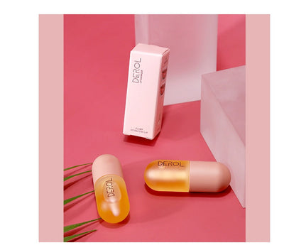 Day Night Instant Volume Lip Plumper Oil Clear Lasting Nourishing Repairing Reduce Lip Fine Line Care Lip Beauty Cosmetic null
