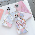Geometric mosaic phone case null