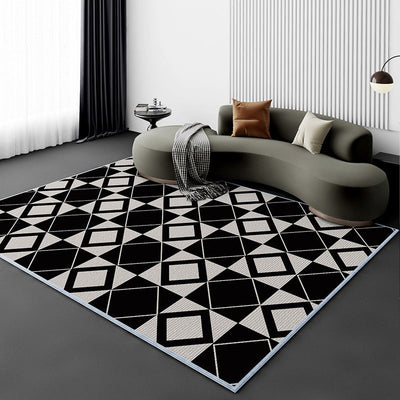Living Room Carpet Fully Covered Bedroom And Household Sofa Table Carpet Bedside Stain-resistant Non-slip Foot Mat null