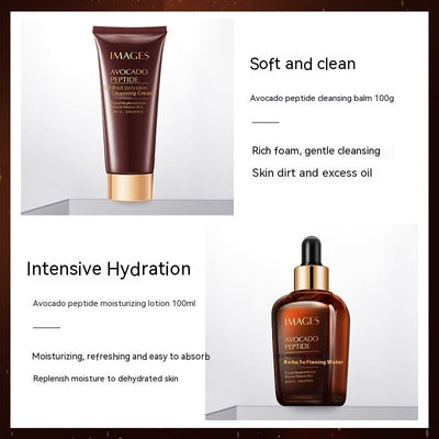 Hydrating And Repairing Smaller Brown Bottle Skin Care Product Set Brightening Skin null