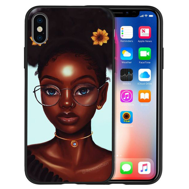 Fashion girl phone case null