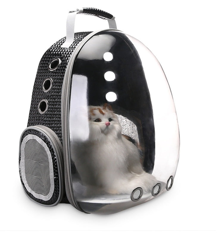 Portable Pet Puppy Backpack Carrier Bubble, New Space Capsule Design 360 Degree Sightseeing Rabbit Rucksack Handbag null