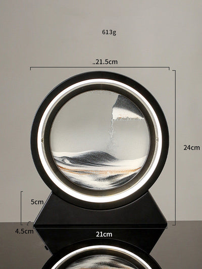 Quicksand Painting Creative Light Luxury Decoration Table Lamp null