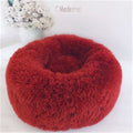 Round Long Hairy Autumn And Winter Nest Pad Cat Mattress null