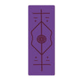 Non Slip TPE Yoga Mat Position Line Beginner null