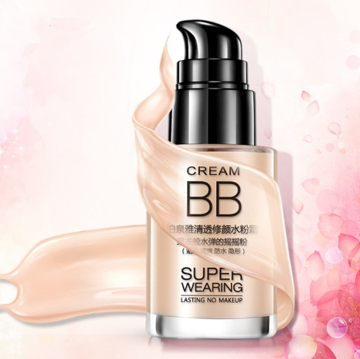 Clear and sleek hydrating cream nude makeup BB cream makeup concealer moisturizing BB cream null