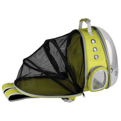 Portable Pet Puppy Backpack Carrier Bubble, New Space Capsule Design 360 Degree Sightseeing Rabbit Rucksack Handbag null