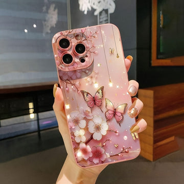 Vintage Floral 3D Embossed Phone Case