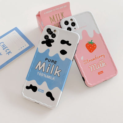 Strawberry Milk  Phone Case null