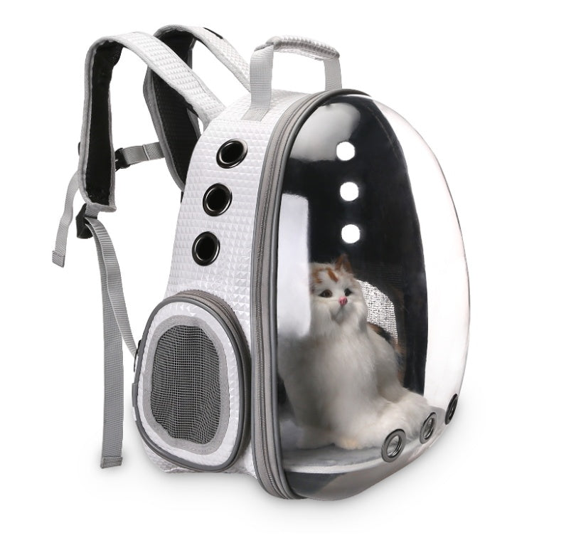 Portable Pet Puppy Backpack Carrier Bubble, New Space Capsule Design 360 Degree Sightseeing Rabbit Rucksack Handbag null