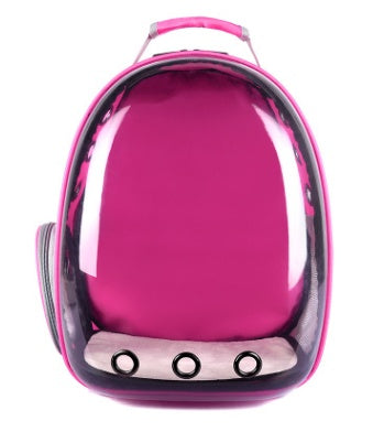 Portable Pet Puppy Backpack Carrier Bubble, New Space Capsule Design 360 Degree Sightseeing Rabbit Rucksack Handbag null