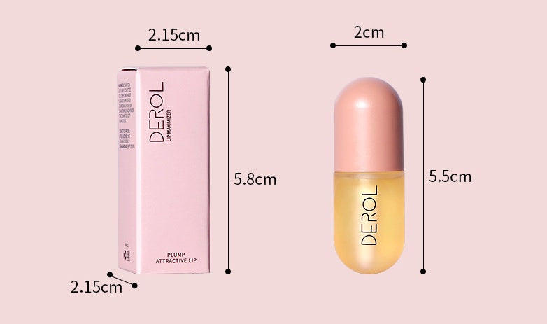 Day Night Instant Volume Lip Plumper Oil Clear Lasting Nourishing Repairing Reduce Lip Fine Line Care Lip Beauty Cosmetic null