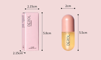 Day Night Instant Volume Lip Plumper Oil Clear Lasting Nourishing Repairing Reduce Lip Fine Line Care Lip Beauty Cosmetic null