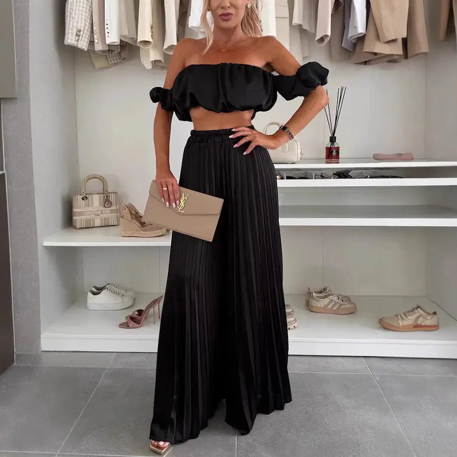 Women's Fashion Satin Tube Top