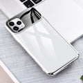 Mobile Phone Case Creative Electroplating Pc Glass Mobile Phone Case Suitable For 11 Pro Case null