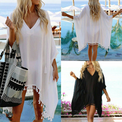 Hooded Top Suit Bikini Beach Sunscreen Clothing null