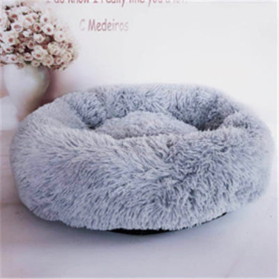 Round Long Hairy Autumn And Winter Nest Pad Cat Mattress null