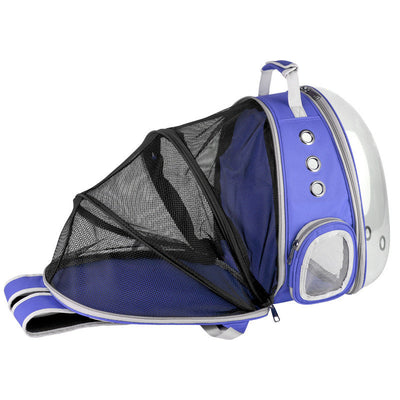 Portable Pet Puppy Backpack Carrier Bubble, New Space Capsule Design 360 Degree Sightseeing Rabbit Rucksack Handbag null