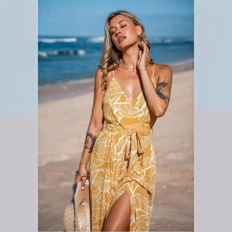 Women's Mid-length Sleeveless Dress