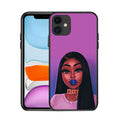 Black girl phone case null