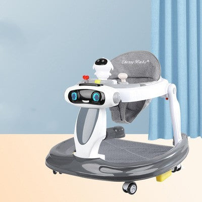 Baby Walker Anti-O-leg Baby Children's Multi-functional Anti-rollover Walker null