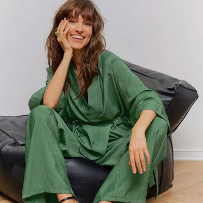 Elastic Rayon Pajamas