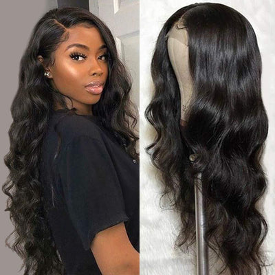 Natural Wig Real Hair Before Lace Black null
