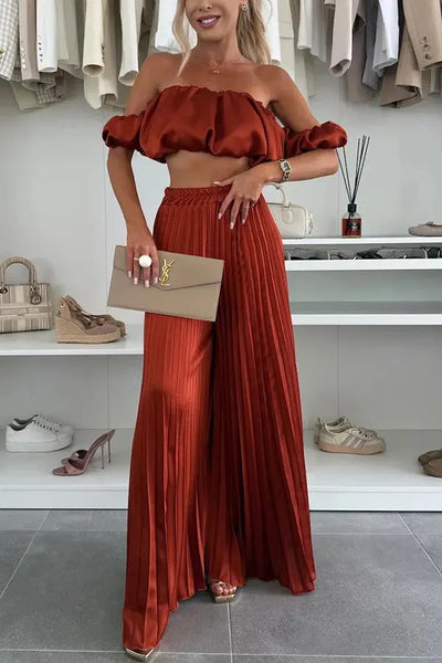 Women's Fashion Satin Tube Top
