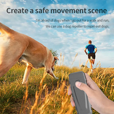 Ultrasonic Dog Training Barking Stopper Handheld Training Bark Control Device, Dog Bark Deterrent Device Pets Products null
