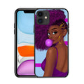 Black girl phone case null